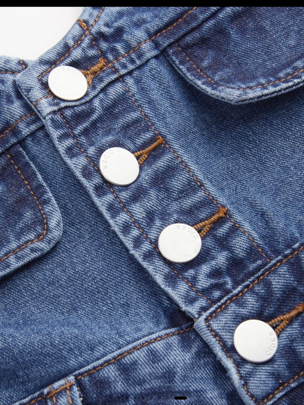Denim Jumpsuit - Picture 7 of 8